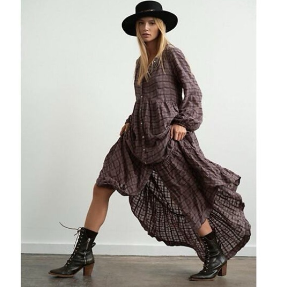 Free People Edie Maxi Dress In Horseshoe - Picture 3 of 16